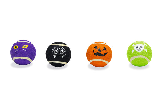 Halloween speelbal spooky 4st
