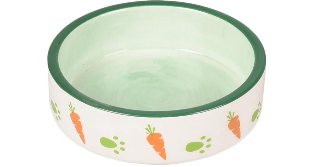 Knaagdier eetpot groen 13cm