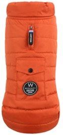 Hondenjas Doudoune oranje  juice basic