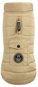 Hondenjas Doudoune beige basic