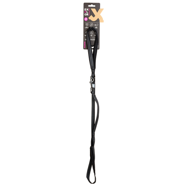 Ultimate fit on the road leiband classic 130 cm zwart