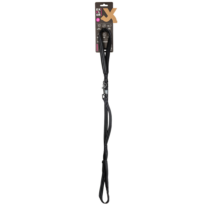 Ultimate fit on the road leiband classic 130 cm zwart