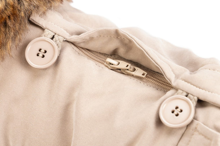 DBL hondenjas Philos beige - Pip & Pepper by Dierenspeciaalzaak Huysmans