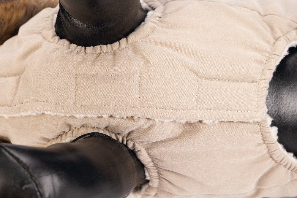 DBL hondenjas Philos beige - Pip & Pepper by Dierenspeciaalzaak Huysmans