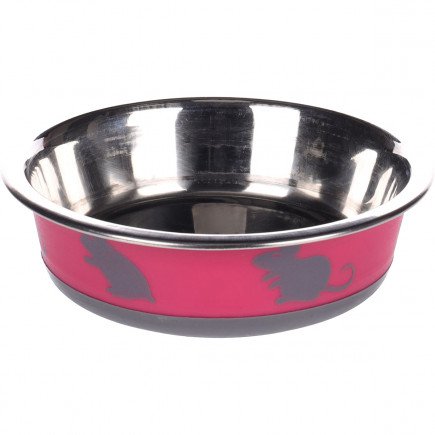 Eetpot nelly roze 400ml - Pip & Pepper by Dierenspeciaalzaak Huysmans