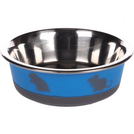 Eetpot nelly blauw 400ml - Pip & Pepper by Dierenspeciaalzaak Huysmans