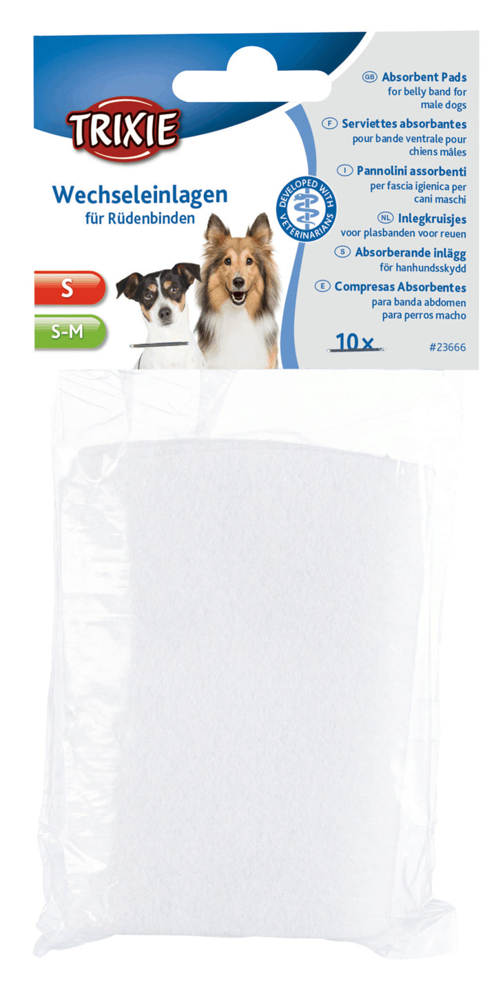 Trixie plasband inlegkruisjes voor reu 10stuks - Pip & Pepper by Dierenspeciaalzaak Huysmans