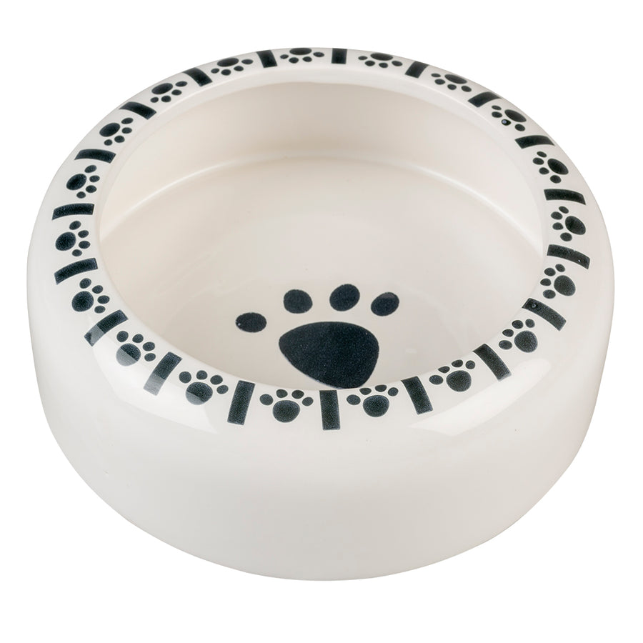 Eetkom stone bunny paw wit - Pip & Pepper by Dierenspeciaalzaak Huysmans