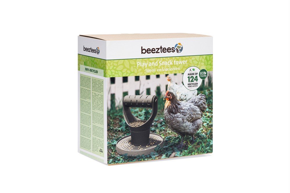 Speel- en snacktoren kippen - Pip & Pepper by Dierenspeciaalzaak Huysmans