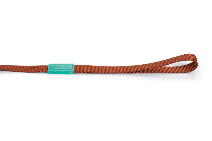 Nylon looplijn uni lichtbruin - Pip & Pepper by Dierenspeciaalzaak Huysmans