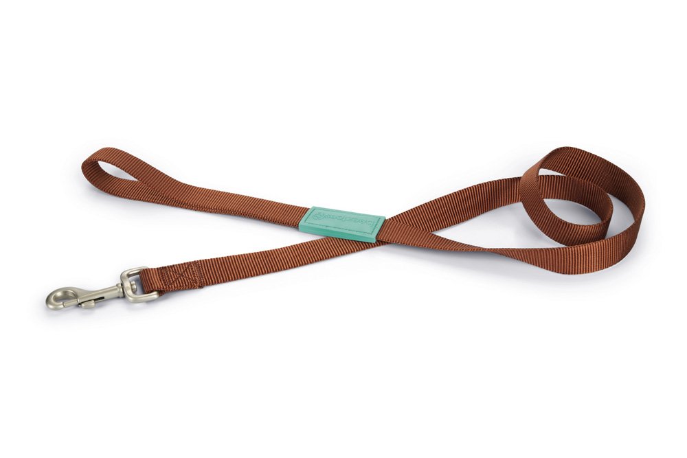 Nylon looplijn uni lichtbruin - Pip & Pepper by Dierenspeciaalzaak Huysmans