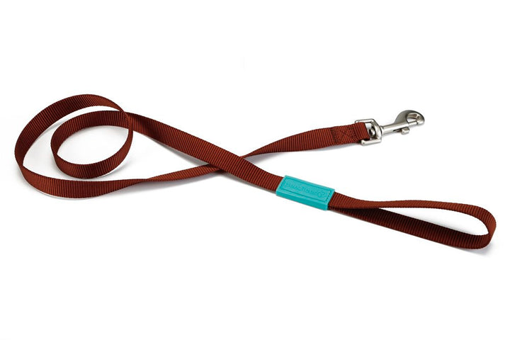 Nylon looplijn uni lichtbruin - Pip & Pepper by Dierenspeciaalzaak Huysmans