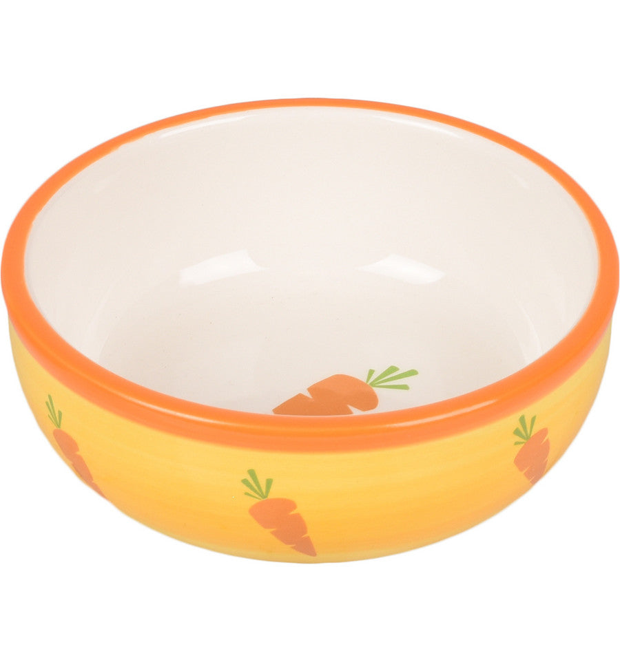 Eetpot Ibo geel/oranje - Pip & Pepper by Dierenspeciaalzaak Huysmans