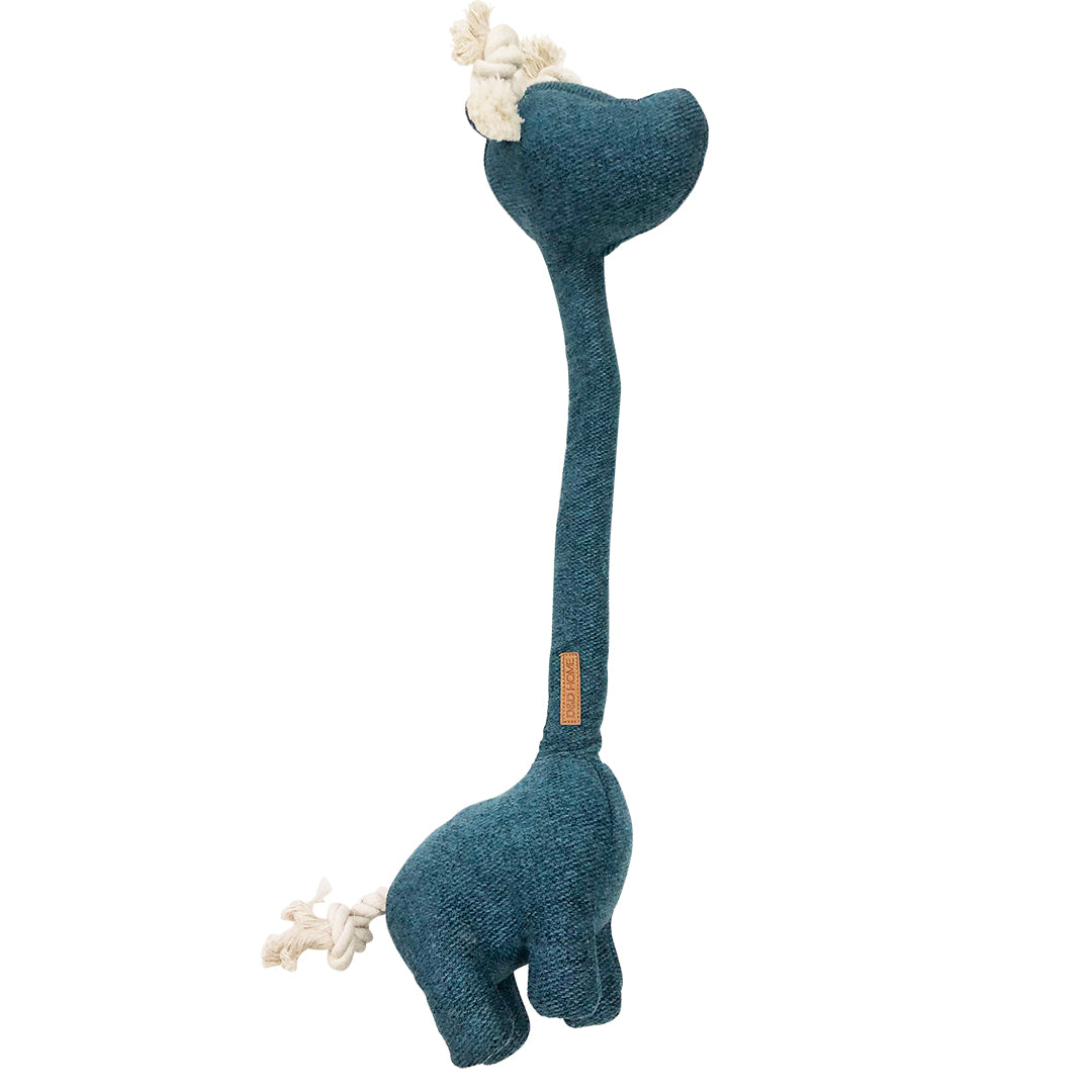 Giraf George blauw 52cm - Pip & Pepper by Dierenspeciaalzaak Huysmans