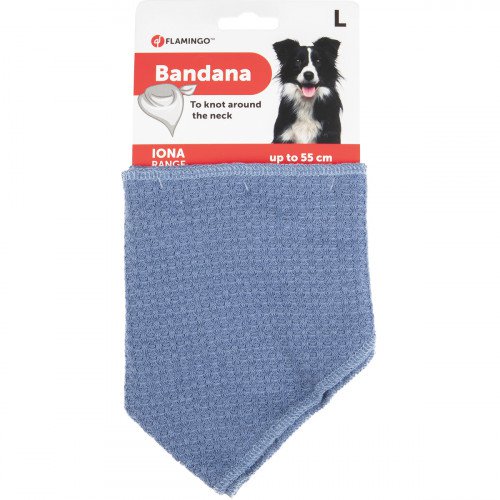 Bandana blauw large - Pip & Pepper by Dierenspeciaalzaak Huysmans