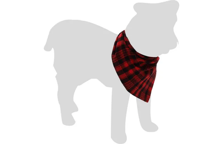Bandana rood geruit - Pip & Pepper by Dierenspeciaalzaak Huysmans