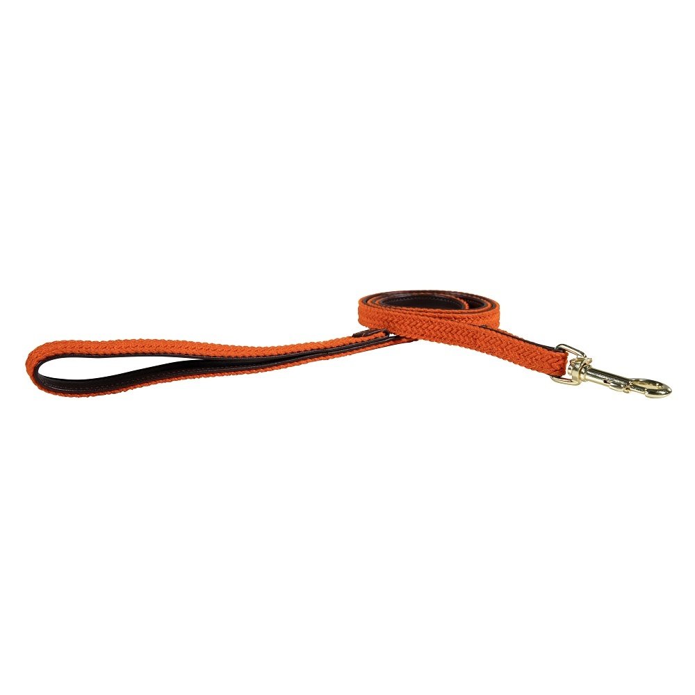 Leiband Kentucky gevlochten nylon oranje