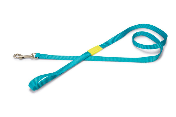 Nylon looplijn uni lichtblauw - Pip & Pepper by Dierenspeciaalzaak Huysmans