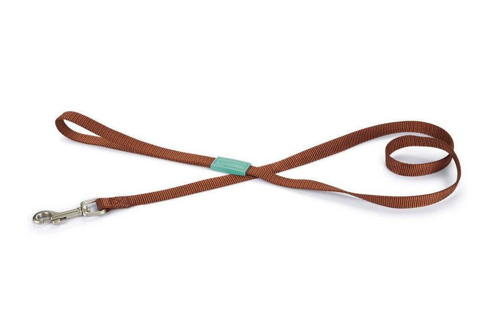 Nylon looplijn uni lichtbruin - Pip & Pepper by Dierenspeciaalzaak Huysmans