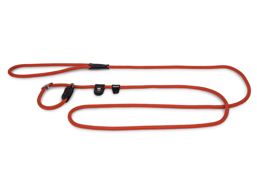 Lasso classic nylon oranje S 170 cm x 6mm - Pip & Pepper by Dierenspeciaalzaak Huysmans