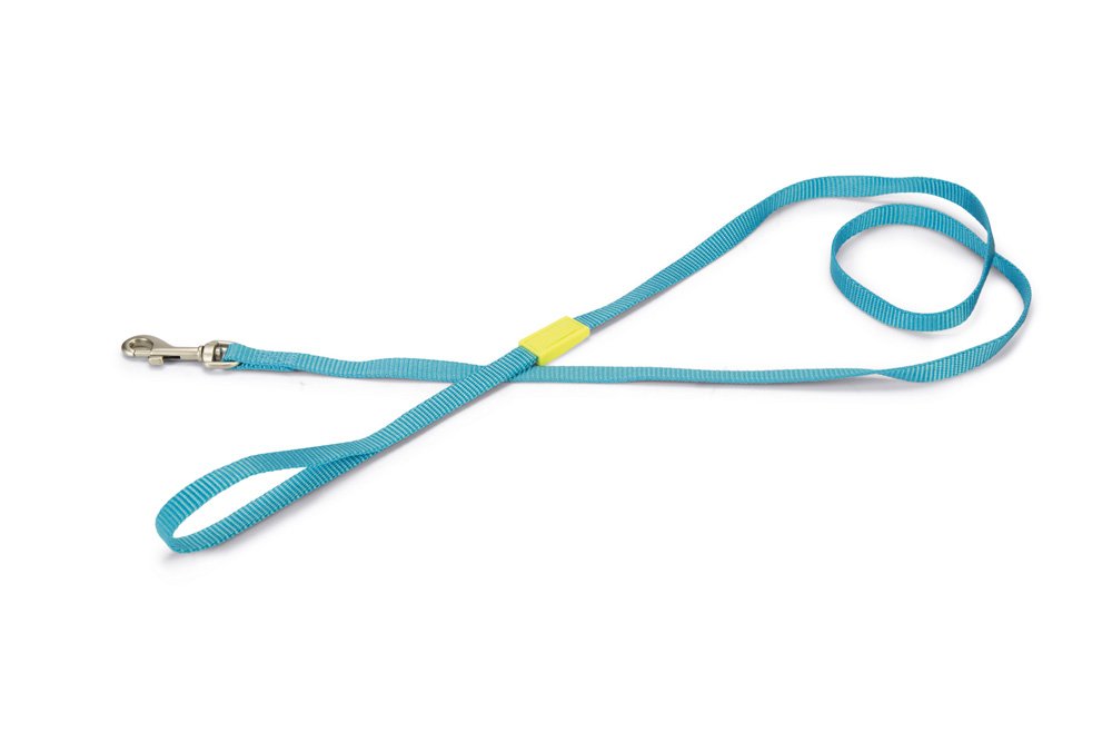 Nylon looplijn uni lichtblauw - Pip & Pepper by Dierenspeciaalzaak Huysmans