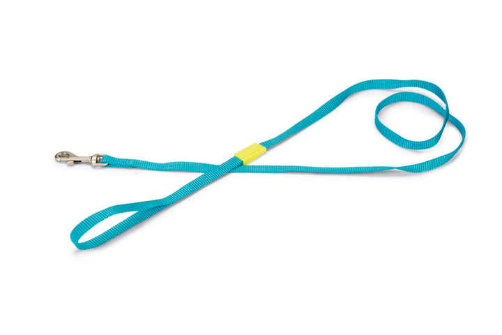 Nylon looplijn uni lichtblauw - Pip & Pepper by Dierenspeciaalzaak Huysmans