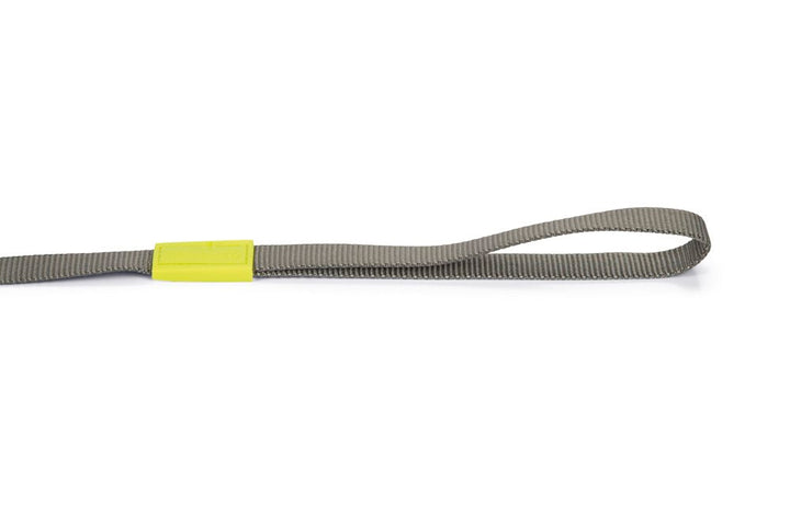 Nylon looplijn uni donkergrijs - Pip & Pepper by Dierenspeciaalzaak Huysmans