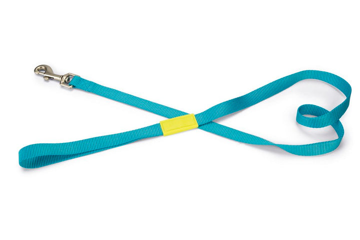 Nylon looplijn uni lichtblauw - Pip & Pepper by Dierenspeciaalzaak Huysmans