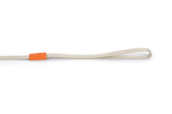 Nylon looplijn uni lichtgrijs - Pip & Pepper by Dierenspeciaalzaak Huysmans
