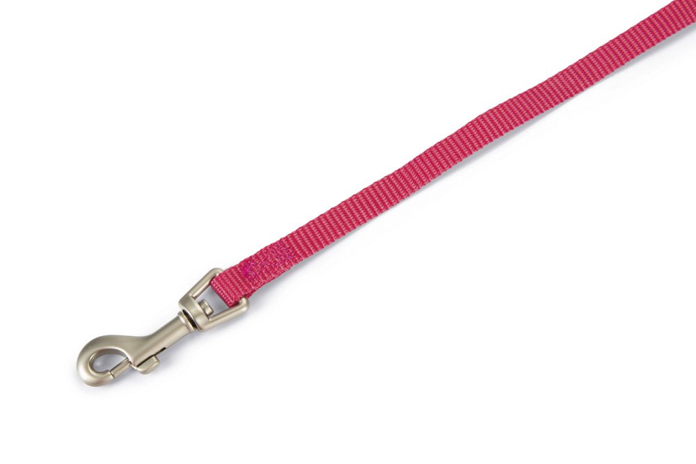 Nylon looplijn uni roze - Pip & Pepper by Dierenspeciaalzaak Huysmans