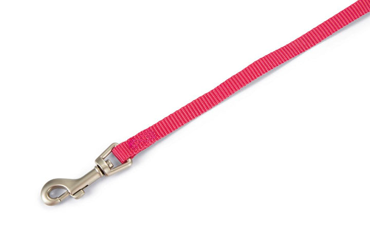 Nylon looplijn uni roze - Pip & Pepper by Dierenspeciaalzaak Huysmans