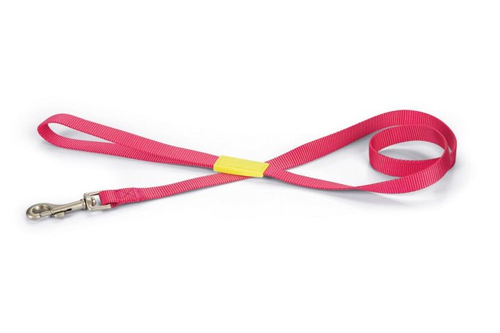 Nylon looplijn uni roze - Pip & Pepper by Dierenspeciaalzaak Huysmans