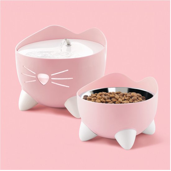 Cat it pixi drinkfontein combo roze
