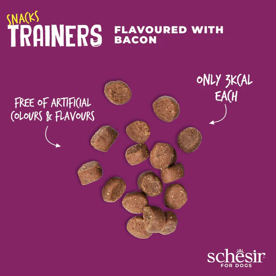 Schesir trainingssnacks bacon 113gr