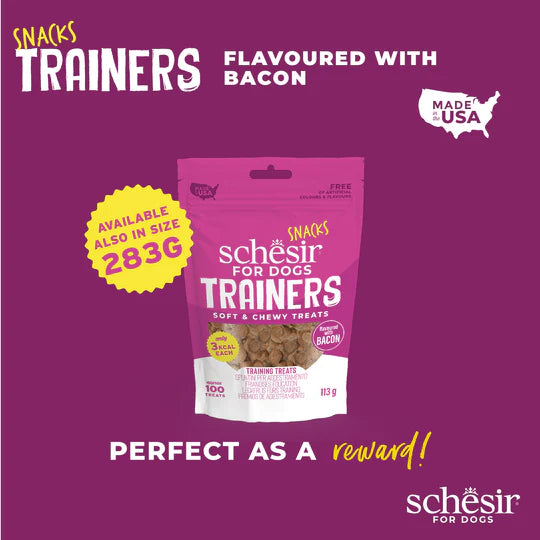 Schesir trainingssnacks bacon 113gr