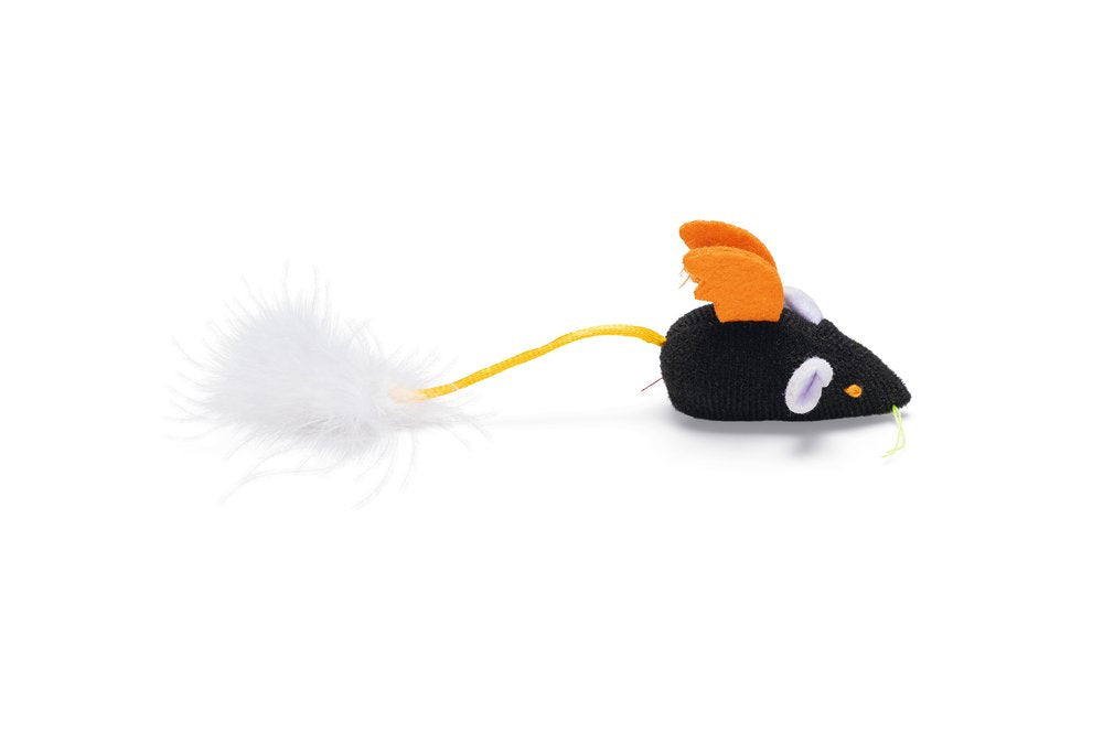 Halloween kattenspeelgoed speelmuizen 3st