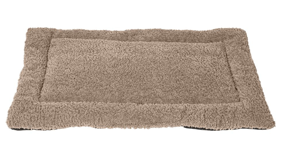 AB curl plush benchkussen beige