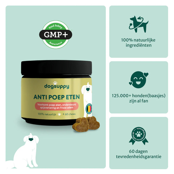 Dogsuppy Anti poep eten 60st