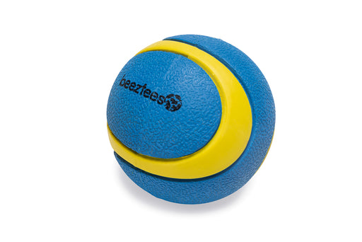 Fetch bal magnifiek geel blauw 1st