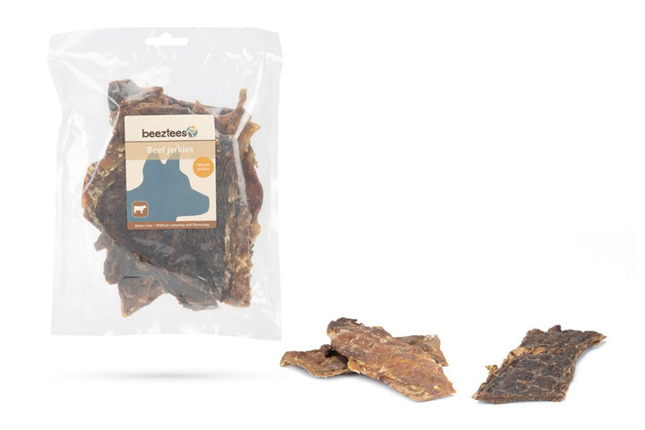 Beef jerkies (gedroogd rundvlees) 200gr
