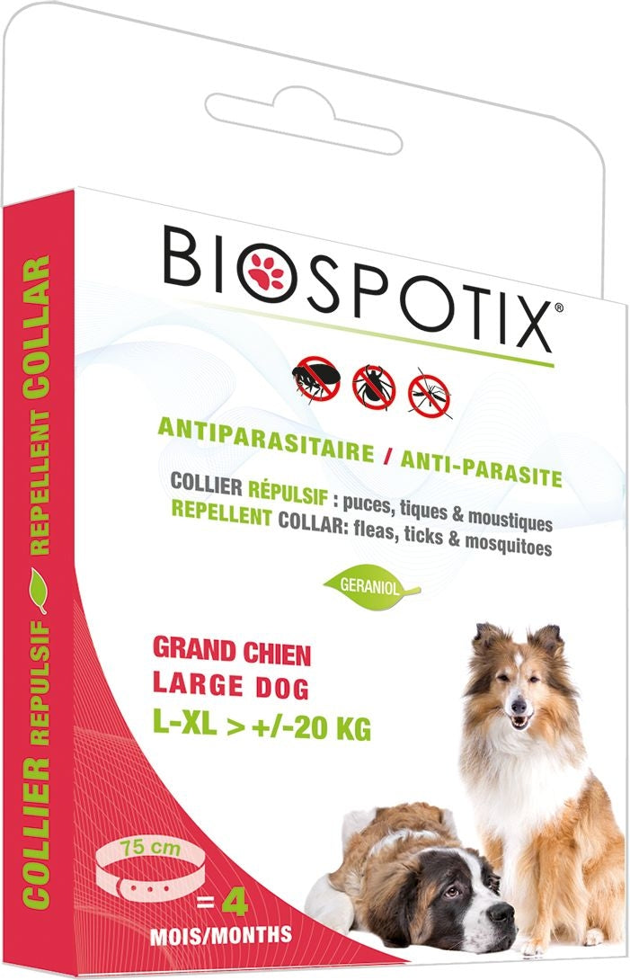 Biospotix hond antiparasitaire halsband L XL >20kg