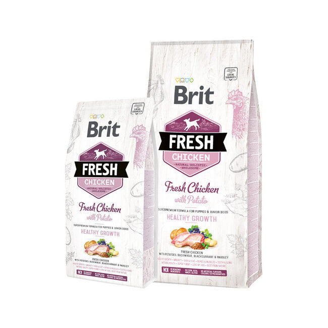 Brit fresh kip aardappel puppy 2.5kg
