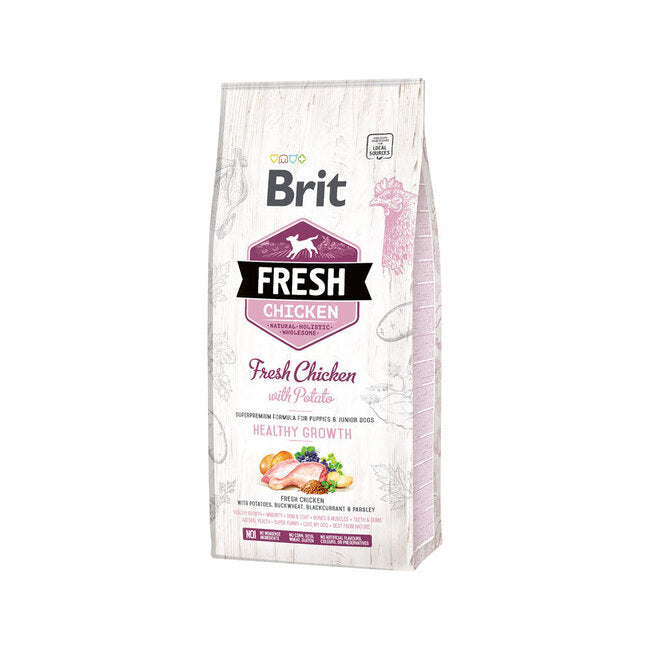 Brit fresh kip aardappel puppy 2.5kg