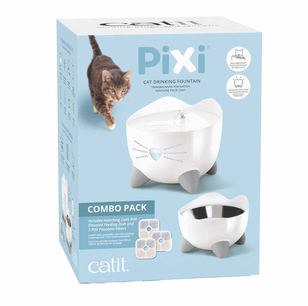Cat it pixi drinkfontein combo wit