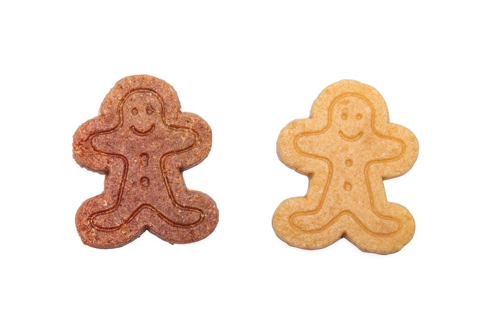 Kerst gingerbread man kip en eend 150gr