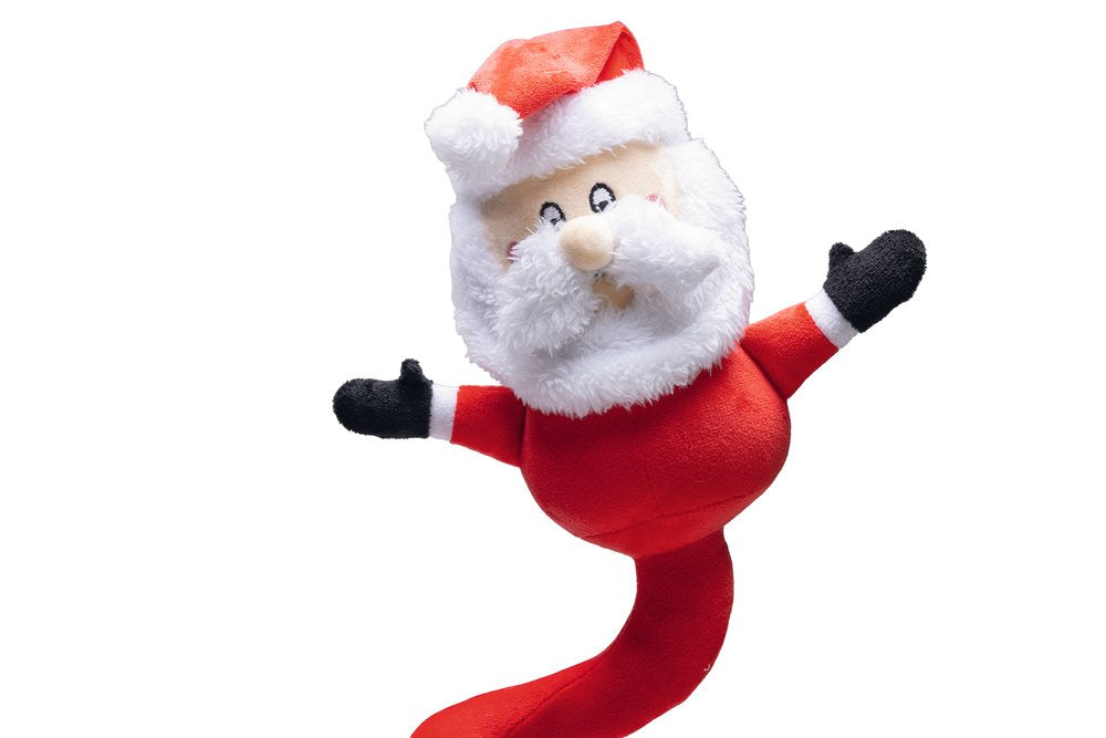 Kerstknuffel kerstman spiraal
