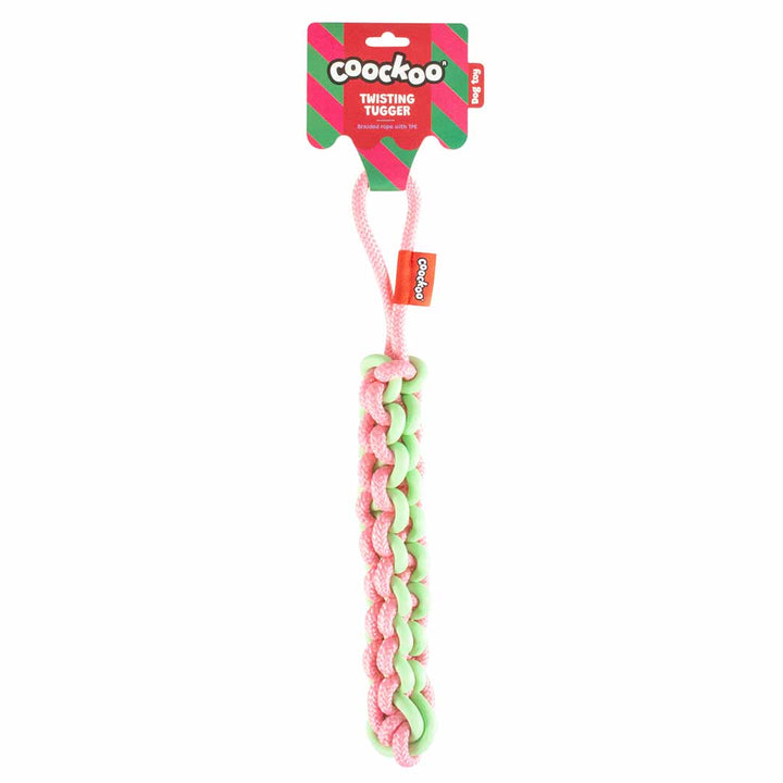 Coockoo twisting tugger roze 45cm