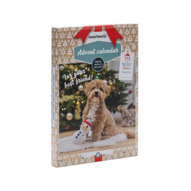 Kerst adventskalender hond paw