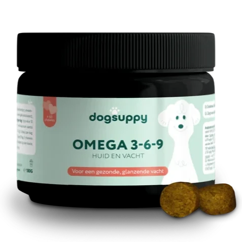 Dogsuppy Huid en vacht omega 3-6-9 huid & vacht 60st