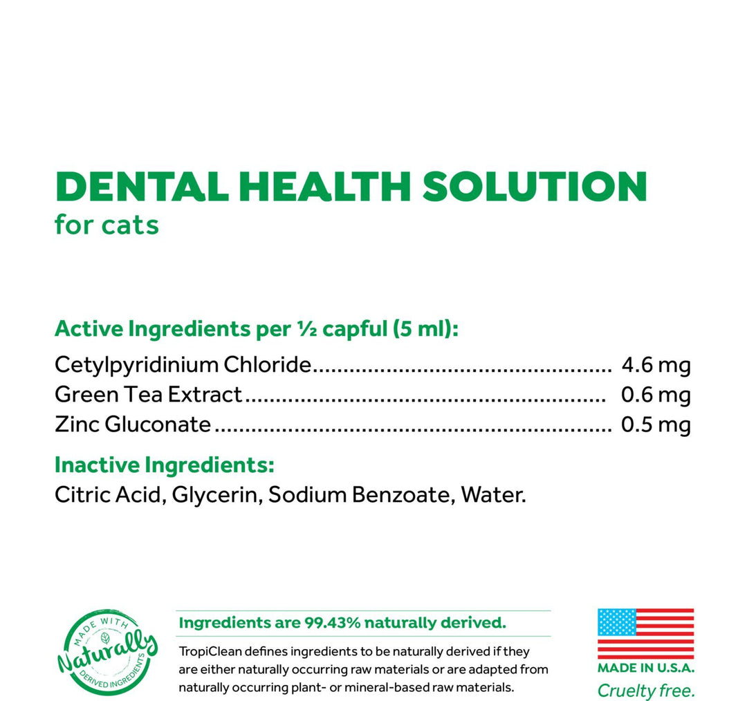 Fresh breath mondwater voor katten 473ml